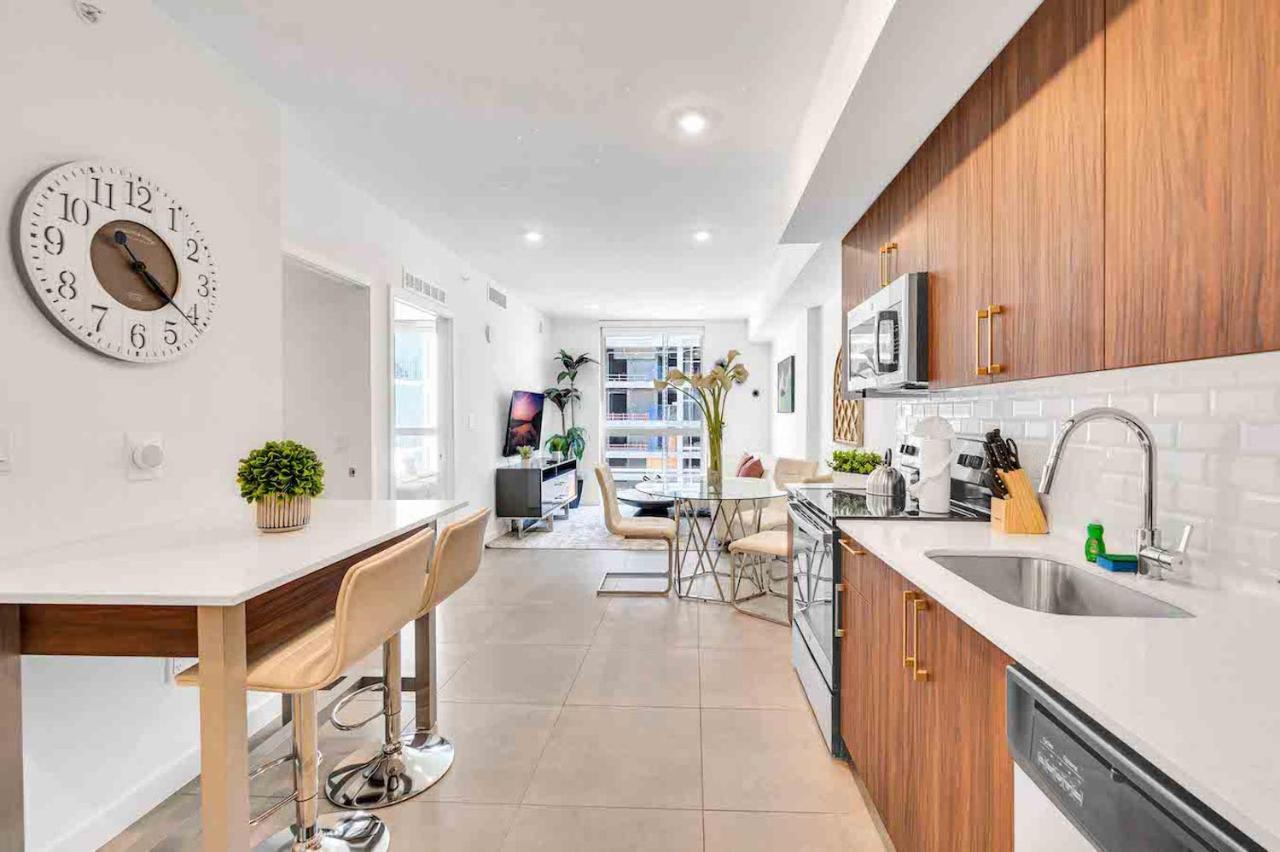 Apartamento Modern Unit In Downtown Miami With Free Parking Exterior foto